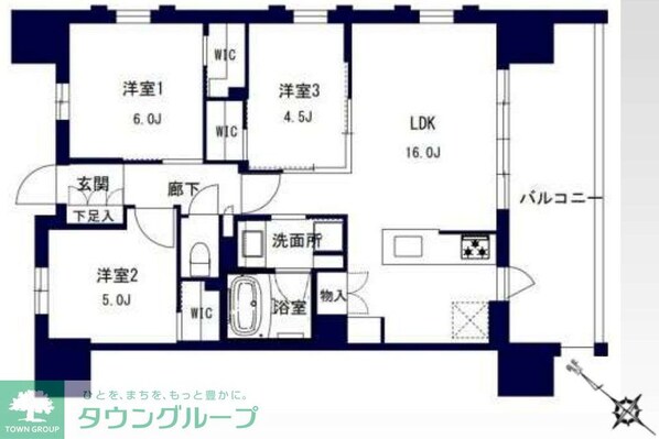 センチュリー千葉みなとの物件間取画像